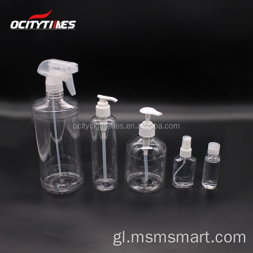 Botellas de plástico PET baleiras Botella de PET desbotables